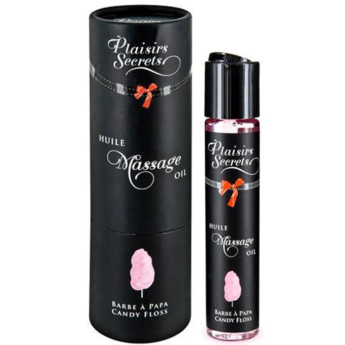 Edible Massage Oil high Quality Bottle 2.07fl oz (Cotton Candy)