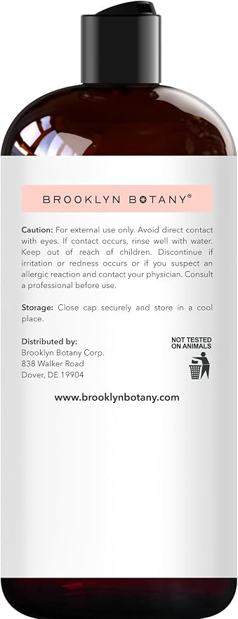 Brooklyn Botany Lavender Essential Oil - Huge 16 Fl Oz - for Candle Making, Soap Making, Diffusers, and Aromatherapy