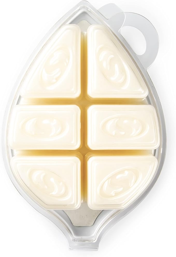 Shortie's Candle Company White Chocolate Mint Natural Soy Wax Melts - 1 Highly Scented 3 Oz. Bar - Made with 100% Soy and Essential Fragrance Oils - Phthalate & Paraffin Free, Vegan, Non-Toxic
