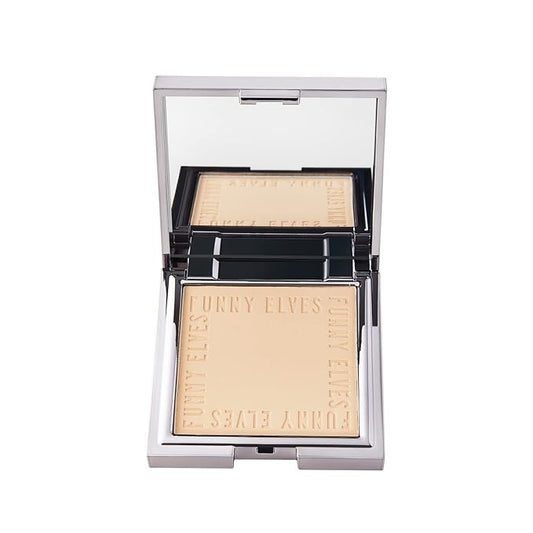 Funny Elves Powder Makeup Face Long Lasting Photosensitive Concealer Cosmetics Smooth (C0) 1 Count