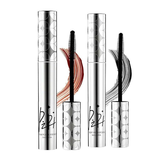 Mascara for Older Women 60 Plus, 2026 New Mascara Volume and Length for Mature Women with Thinning Lashes Mascaras for Older Wemen, Non Clumping Waterproof Long Wear (2pcs)