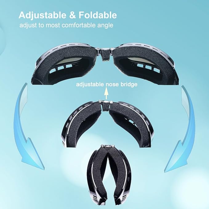 Aquatic Hydrating Dry Eyes Relief Mask, Best Eye Mask For both Elderly People and Young People,Dry Eyes Supplement， Dry Eye Mask，Night time Dry Eye Mask，Insulating Glass, Dry Eyes Sleep Mask
