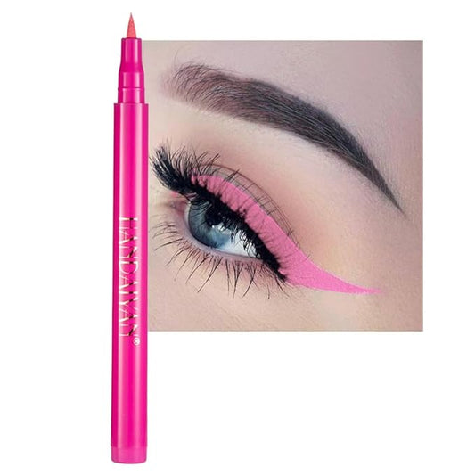 eye liner pencils quick drying ink liner Multi-Use Longwear eyeliner pen Pink