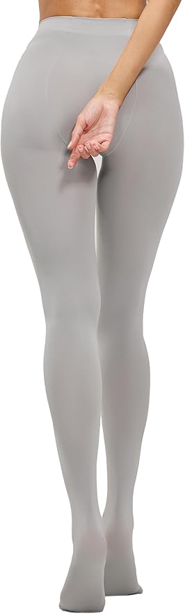 CozyWow Women's 80D Soft Opaque Tights, High Waist Solid Color Womens Tights with 30+ Colors