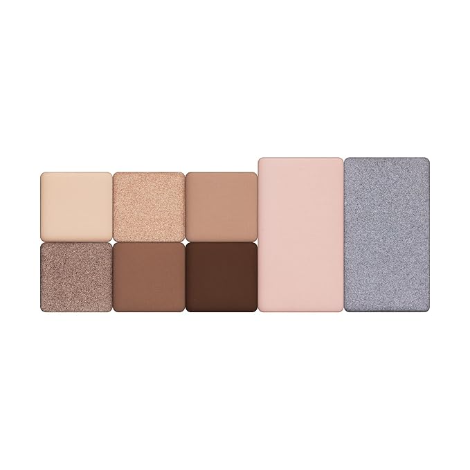 PROFESSIONAL MAKEUP Long Lasting Waterproof Eyeshadow Palette 11 Ultra-pigmented Shimmer & Matte Shades and Naked & Brown Warm Neutral makeup palette with Mirror - Blendable Multi-Purpose