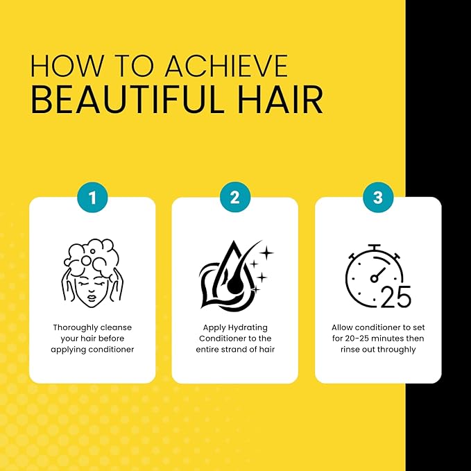 The Hair Diagram - Ashley Marie Hydrating Conditioner - Natural Nourishing Ingredients - Lemon Myrtle Scent - Strengthening Conditioner Enriched with Aloe - Color Safe - Paraben & Sulfate Free - 12oz