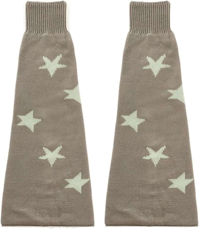 Sexybody Women's Leg Warmers Fashion Knit Warmers Long Socks Cute Y2K Kawaii Japanese Lolita Harajuku Accessories for Girls