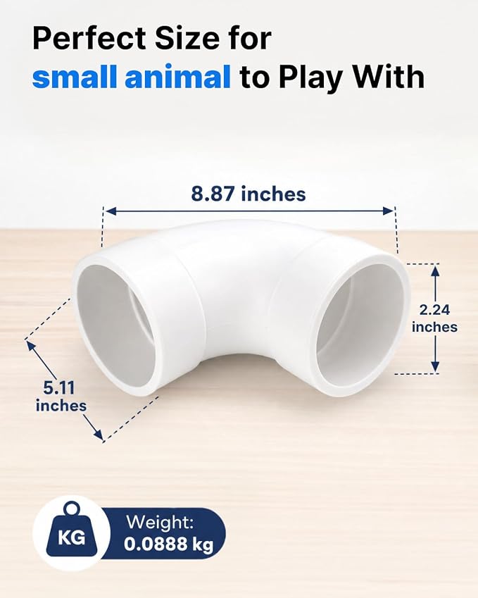 2 PCS Hanging Foraging Chew Toy Interactive Treat Dispenser, Small Animal Cage Enrichment Puzzle Feeder for Rats, Guinea Pigs, Bird,Easy to Disassemble & Clean