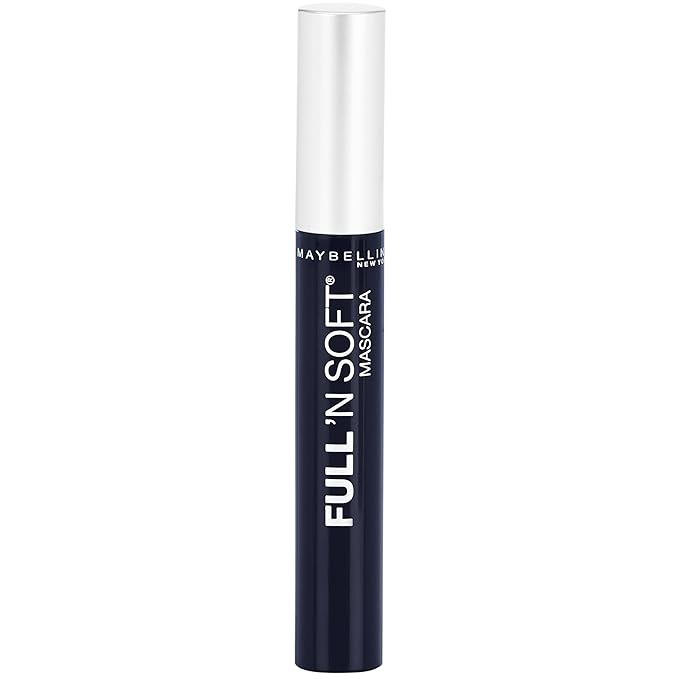Maybelline New York Full 'N Soft Washable Mascara, Very Black, 1 Count