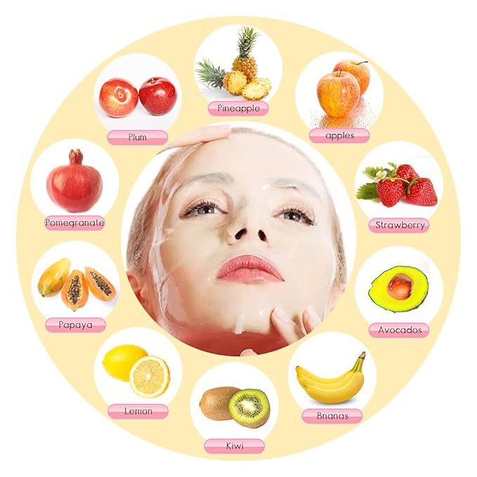 DeMoce Face Mask Maker Machine with 32 Collagen Tablets, Automatic DIY Facial Mask Kit for Home Use, Make Your Own Face Masks & Facial Creams, Beauty Gifts for Women Girls