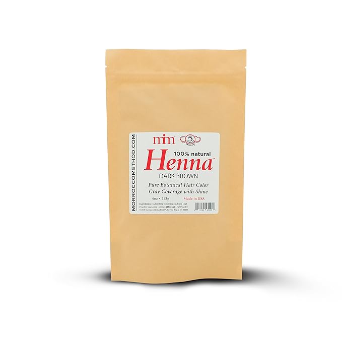 Morrocco Method Henna Hair Dye - Dark Brown