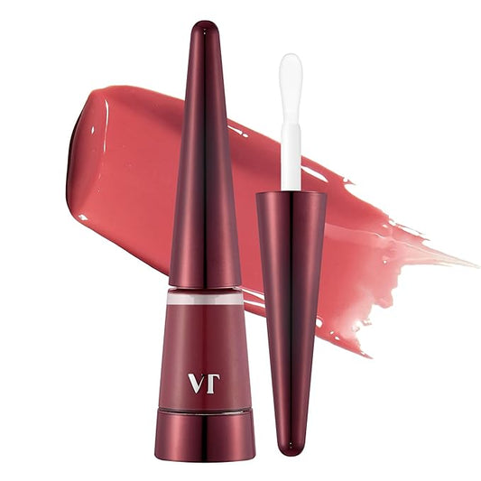 VT COSMETICS Reedle Shot Lip Plumper in Rose Berry, Hydrating Plumping Lip Gloss, High Shine Finish, Infused with Jojoba Oil & Hyaluronic Acid, Korean Beauty Makeup, 0.15 oz.