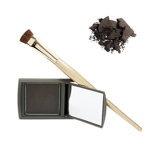 Joan Rivers Great Hair Day Root Touch Up Powder – Fill-in Powder for Thicker, Fuller Looking Hair (Dark Brunette)