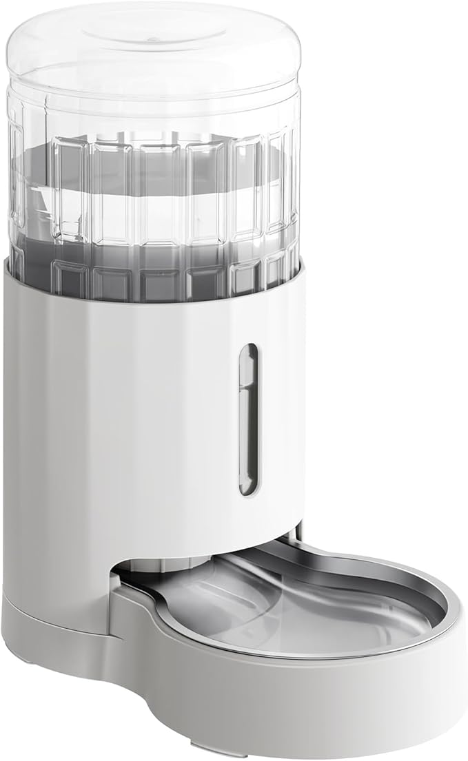 CZPET 4L Pet Water Dispenser Without Electricity Unplugged Automatic | Water Bowl Dispenser, Gravity Water Dispenser for Dogs Water Self Feeder Dog Fountain Dogs Bowl Bottles for Puppy