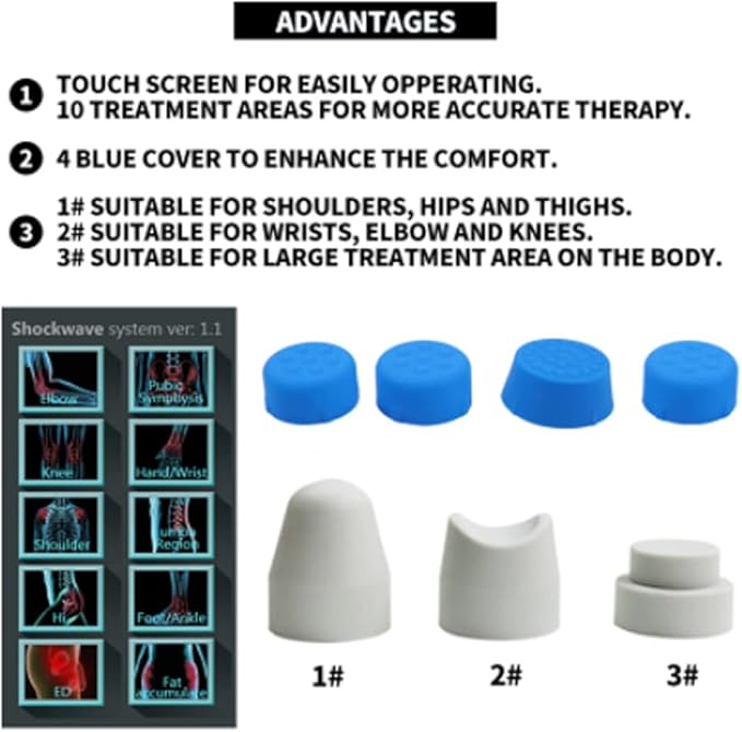 Muscle Massage Gun Impulse Gun Deep Tissue Percussion Muscle Massager for Neck Back, Shoulder Body Pain Relief Electric Spine Chiropractor 7 Heads Chiropractic Adjustment Tool