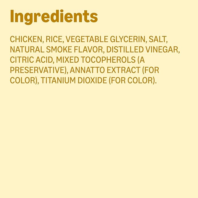 Amazon Basics Dog Treats Chicken and Waffle Bites 6oz (Previously Wag)