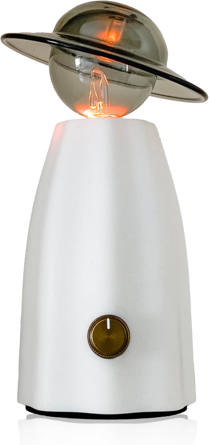 Scarecrow Angel-Shaped Waterless Essential Oil Diffuser Glass Nebulizing Diffuser for Aromatherapy Portable & Rechargeable Aroma Diffuser for Home Office Yoga Spa, A Gift of Fragrance