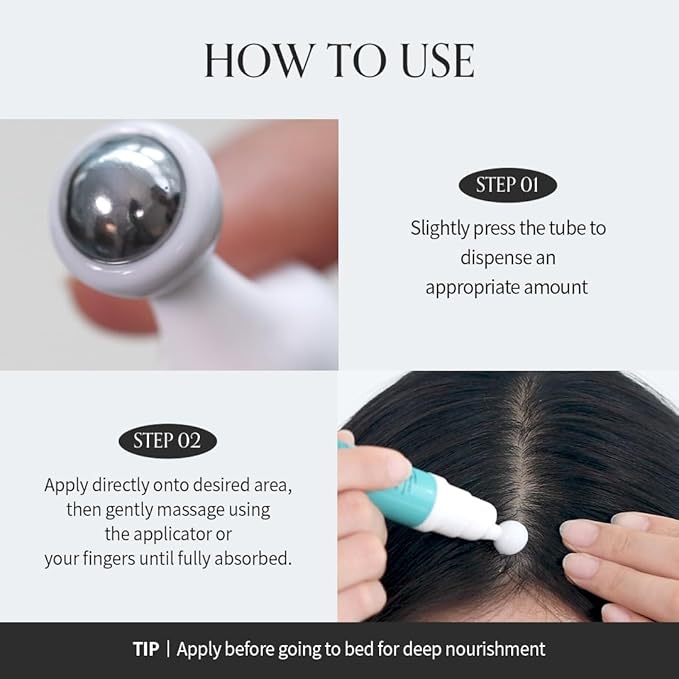 GROWUS Recover Therapy Booster Serum 15ml(0.507 Fl oz), Scalp Serum for receding hairline, Supports Fuller Hair, Packed with Biotin, Sea Water, Free from Paraben, Sulfate
