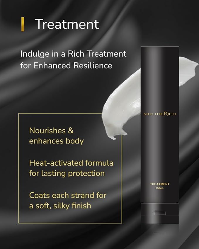 Treatment Conditioner, Moisturizing & Repairing Hair Conditioner for Women & Men, For Color-Treated Hair & Dry, Itchy Scalp, Sulfate-Free, Paraben-Free, Black (8.5 fl oz, 250 ml)