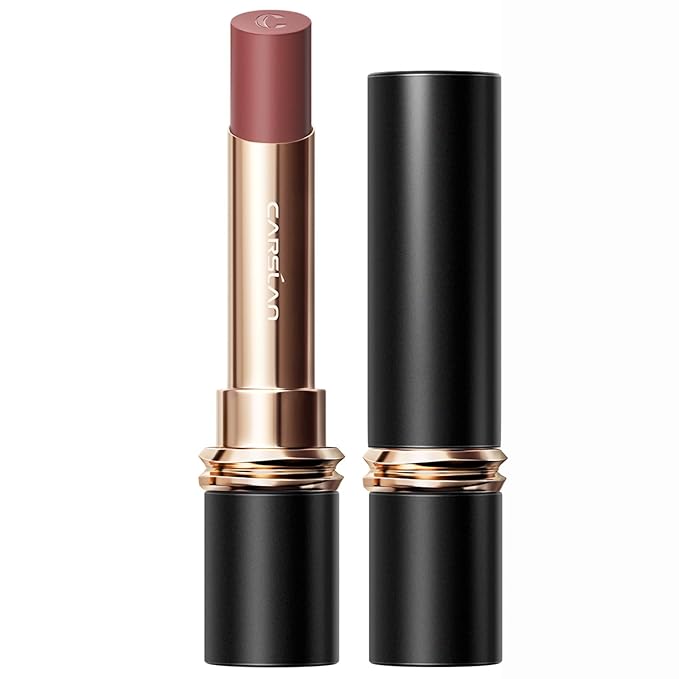 CARSLAN Matte Lipstick Hydrating Lip Color Makeup, Highly Pigmented Lipstick with Moisturizing Formula, Lightweight, Smooth, M14