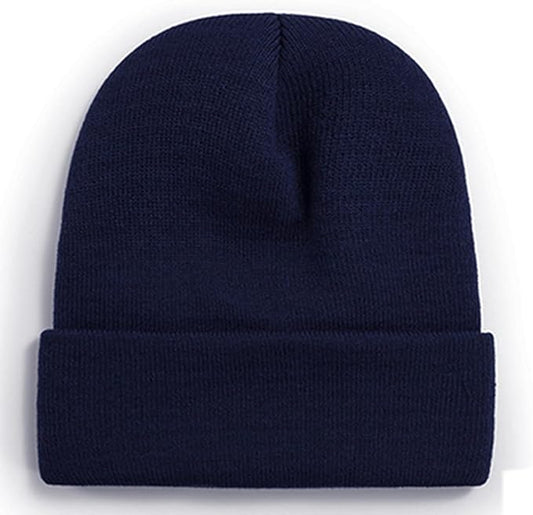 ZOORON Beanie for Women Men Ski Watch Cap Cuffed Plain Skull Knit Hat Soft Fisherman Winter Hat