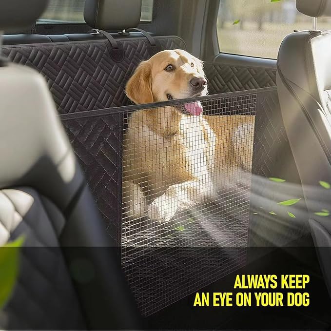 Dog Car Seat Cover Rear Hammock for Smart Fortwo
