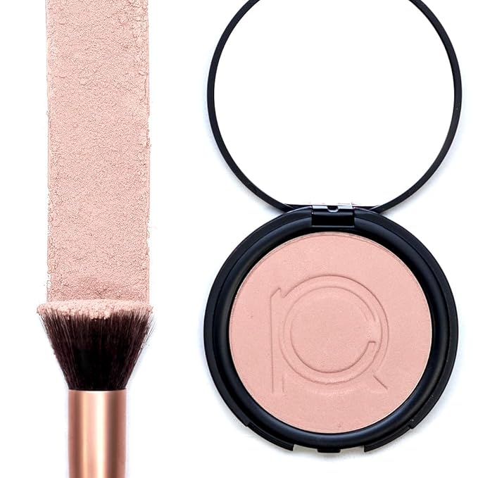 Makeup Beauty Pressed Powder foundation Compact Full Coverage Foundation Skin Care Face Makeup Essentials Contour Palette Setting Powder fit me powder foundation makup 0.49 OZ (Rosado, 0.49 OZ)