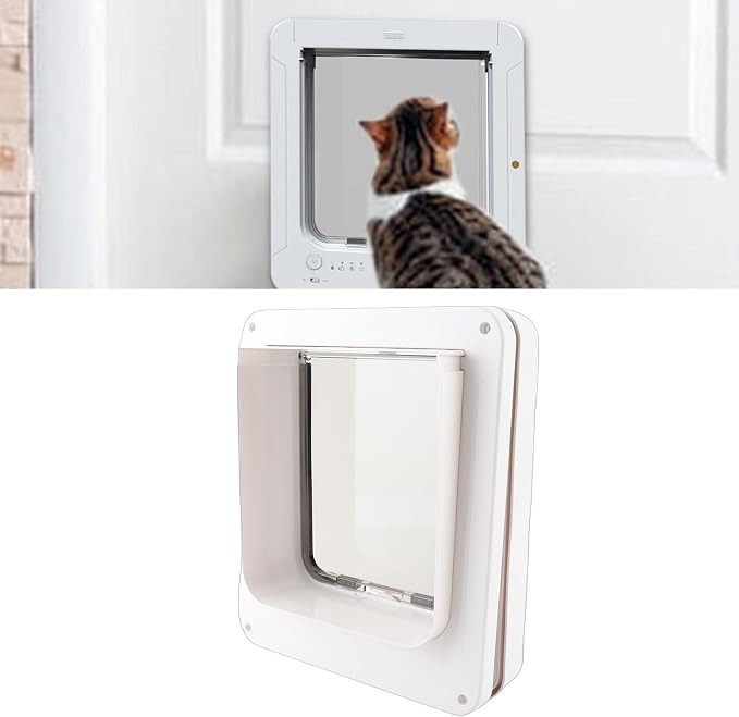 Smart Cat Door with Collar Activated Sensor
