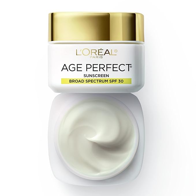 L'Oreal Paris Age Perfect Collagen Expert Anti-Aging Day Moisturizer 2.5 oz,(Pack of 2)