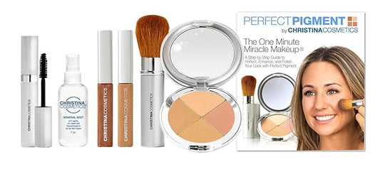 Christina Cosmetics Perfect Pigment 3: FULL SIZE 7 PIECE KIT - For Rich tan to Medium Caramel complexions