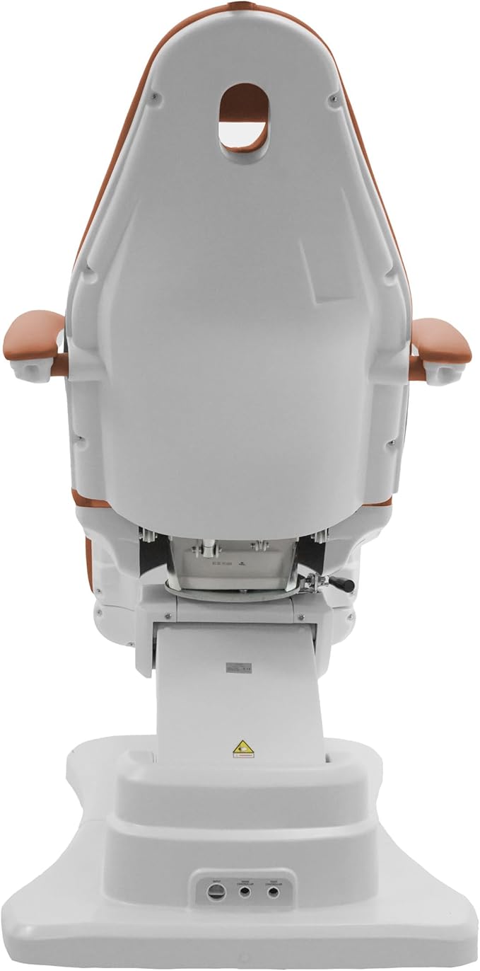 SKINACT Bents Electric Medical Spa Treatment Table Facial Massage Bed Camel Orange