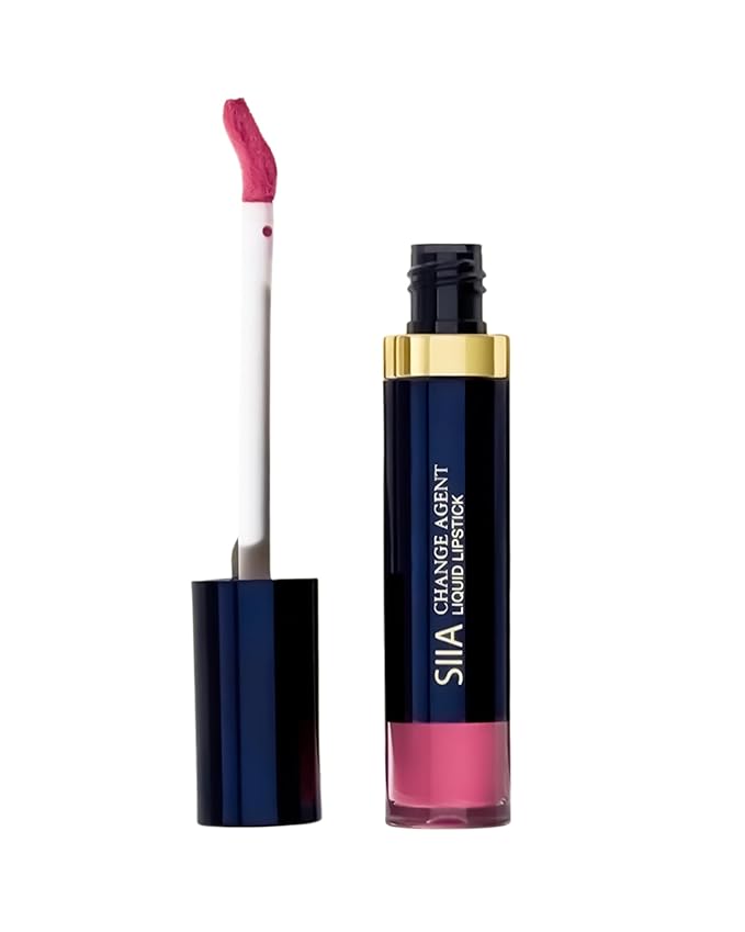SIIA Cosmetics Change Agent Liquid Lipstick in Vintage Cherry