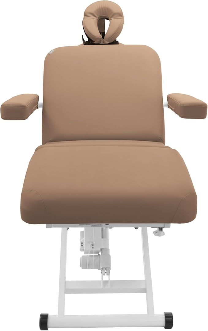 SKINACT Cleo Electric Spa Treatment Table, Facial Massage Bed ADA Compliant (Sand)