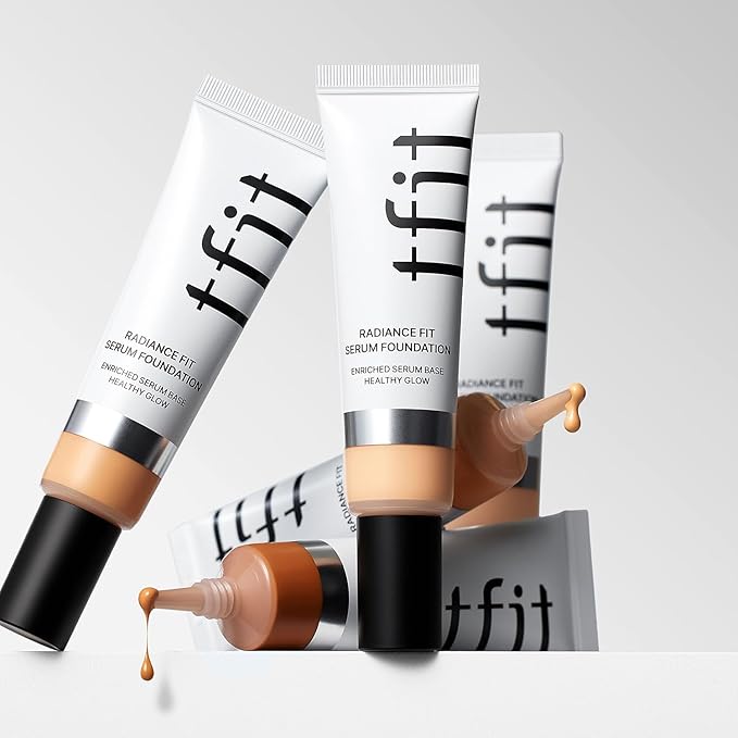 Hydrating Serum Foundation for Dry Skin – Lightweight, Moisturizing Coverage with Natural Glow & Pore‑Blurring Finish,1.05 Oz. (C01 Porcelain, 1.05 Oz.)