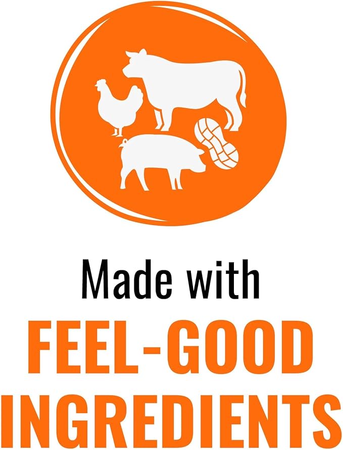 Good 'n' Fun Dumbbells Long-Lasting Dog Treat for Small Dogs, 4 oz | Made with Real Protein, Premium Chicken and Beef Hide Chew, Supports Dental Health, Mental Stimulation, For Adult Dogs