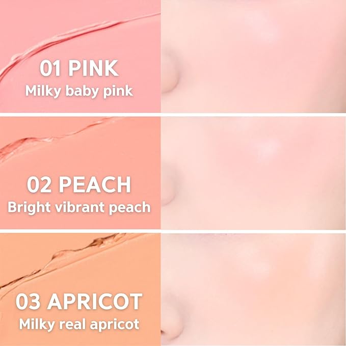 BBIA Ready To Wear Downy Cheek Cream Blush - Creamy Blendable & Buildable Blush Dewy Texture & Matte Finish High Pigment Longlasting Lightweight Natural Face Makeup (12 DOWNY BLOOM)