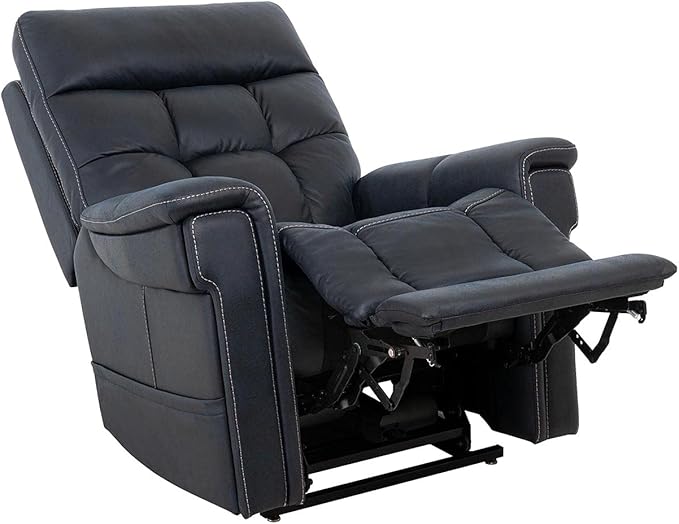 VivaLift! Radiance Power Recliner Lift Chair by PrideMobility, with 3 Heat Pads Heat System (Canyon Ocean, Medium with Inside Delivery & Setup)