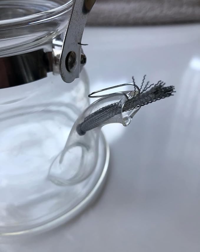 Tea Strainer for Spout Stainless Steel - Reusable, Loose Leaf - Insert in the Spout of Teapot (1pc)