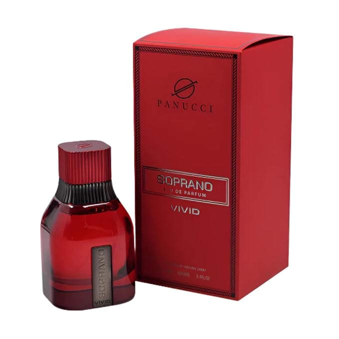 Dumont Soprano Vivid Eau De Parfum 100ml | Long-Lasting Unisex Perfume | Fruity Floral Woody Scent | Elegant Everyday Fragrance | Premium Gift for Men & Women