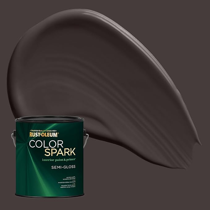 Rust-Oleum Color Spark Interior Paint and Primer in One, Semi-Gloss, Semi-Sweet, 1 Gallon