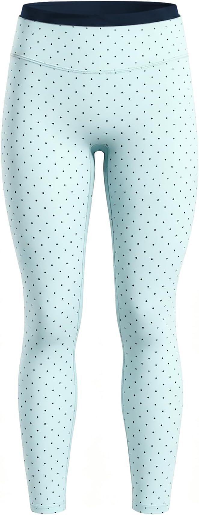 Aoxjox Women's High Waisted Workout Dual Core Leggings Color-Block Dual‑Layer Waist Buttery Soft Gym Yoga Pants 27"