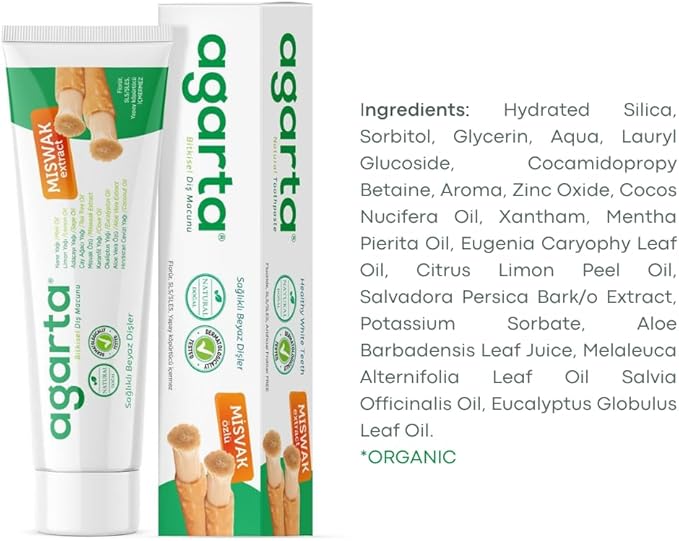 AGARTA Natural MISWAK Toothpaste 100 ML