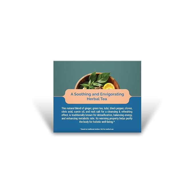 108LIFE - Natural Detox Green Tea | Herbal Tea | Green Tea Bags | A Soothing and Invigorating Herbal Tea for Natural Detoxification