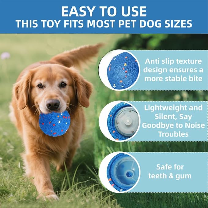 Smart Bouncing Dog Ball Dual Mode