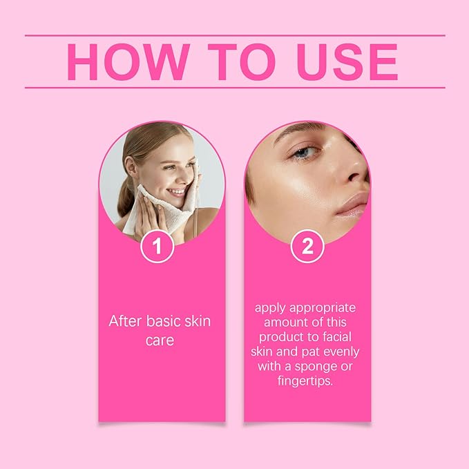 Plumping Peptide Liquid Foundation, Hydrating & Age-Defying Makeup for Mature Skin, Medium Buildable Natural Coverage for All Skin Types, （Natural Color -1PCS)