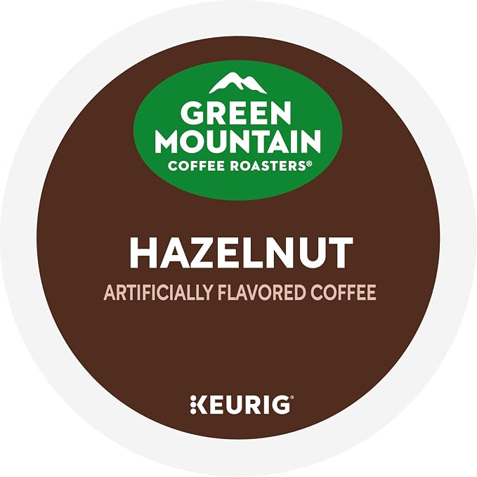 Green Mountain Coffee Roasters Hazelnut Coffee, Keurig Single-Serve K-Cup pods, Light Roast, 96 Count