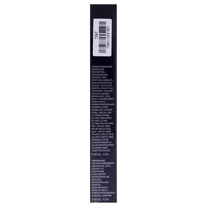 GA-DE Everlasting Lip Color, 81 - Full Coverage, Non-Oily, Moisturizing, Long Lasting Lipstick - Dries Quickly into Ultra-Thin Film - 0.28 oz