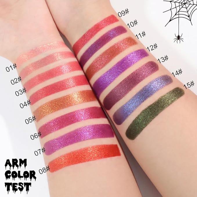 Bronze Brown Metallic Lipstick for Women,Lightweight Non-Drying Shimmer Frosted Lipsticks,Glitter Lip Gloss Stain Long Lasting Waterproof No Smudge Proof No Transfer 12 Hour,Cruelty-Free Makeup