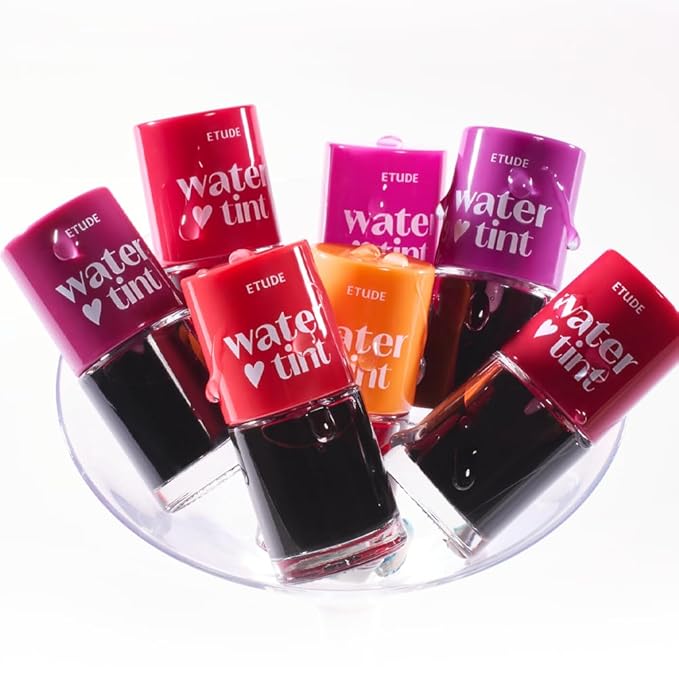 ETUDE Dear Darling Water Tint – Grape Ade | Korean Lip Stain & Lip Tint for Hydrated Pink Lips, Smudge-Proof Long-Lasting Lip & Cheek Makeup | K-Beauty Gift, Stocking Stuffers