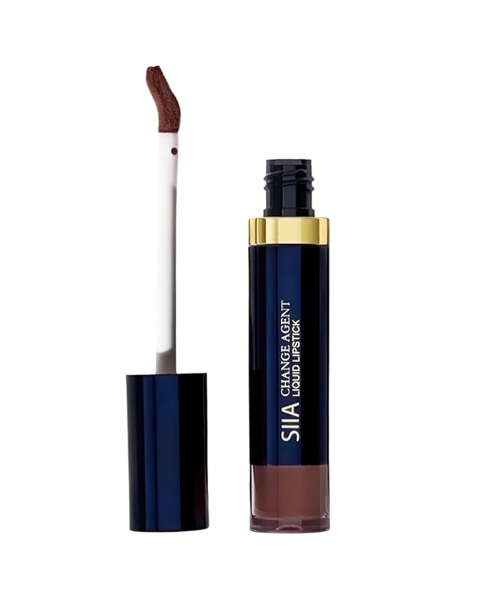 SIIA Cosmetics Change Agent Liquid Lipstick in Chocolate Mousse